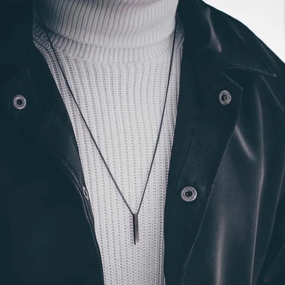 Classic Rectangle Cuban Chain Necklace